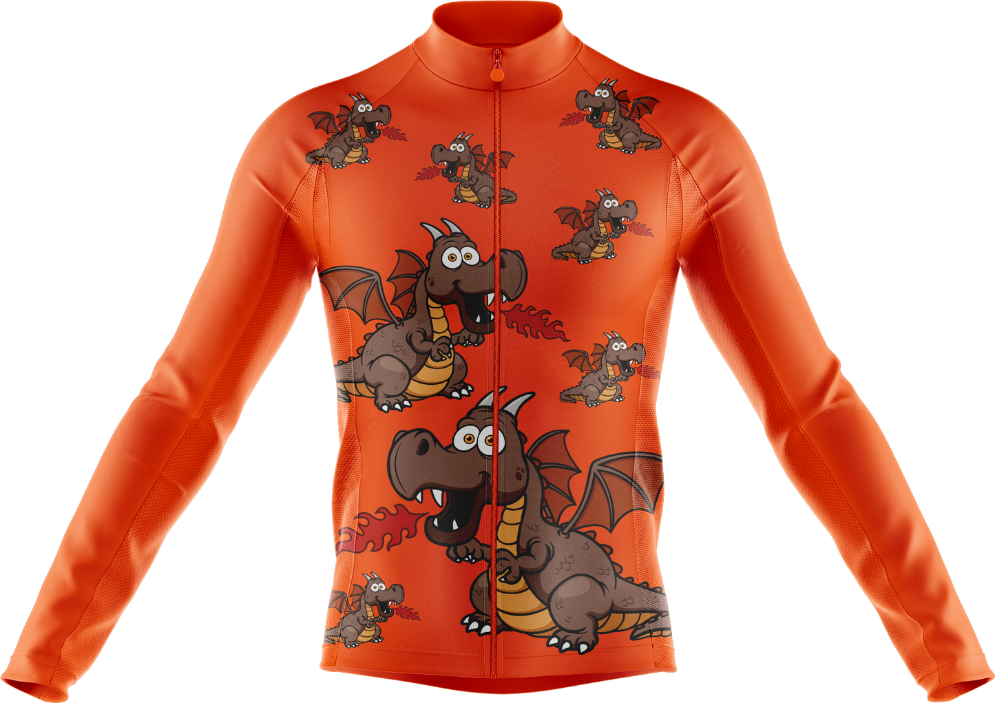 Dopey Dragon Cycling Long Sleeves Shirt