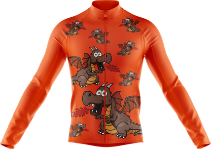 Dopey Dragon Cycling Long Sleeves Shirt