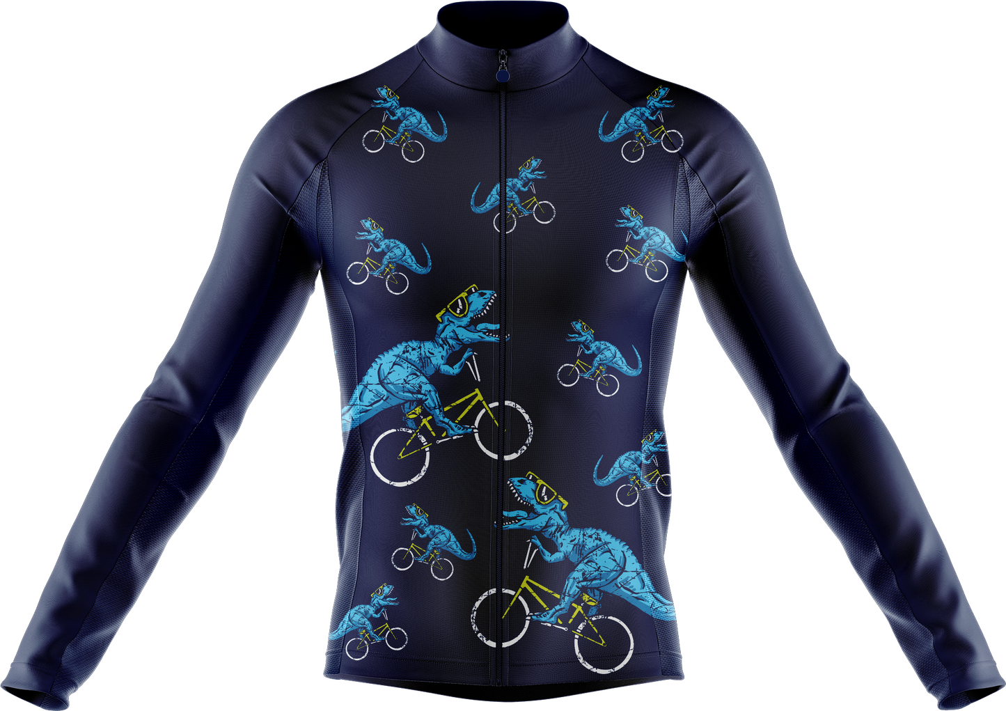 Rexy Dino Cycling Long Sleeves Shirt