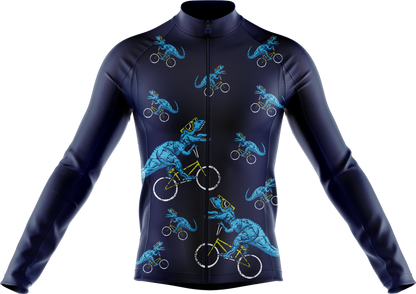 Rexy Dino Cycling Long Sleeves Shirt