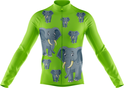 Ellie Elephant Cycling Long Sleeves Shirt