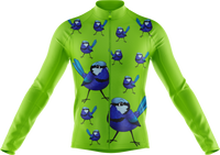 Blue Wren Cycling Long Sleeves Shirt 4