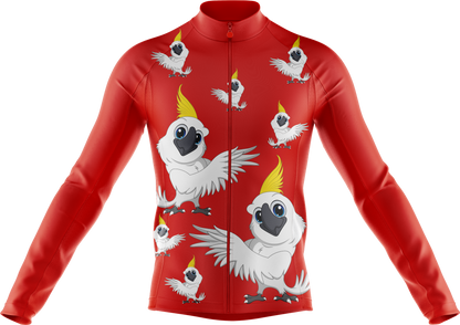 Cool Cockatoo Cycling Long Sleeves Shirt