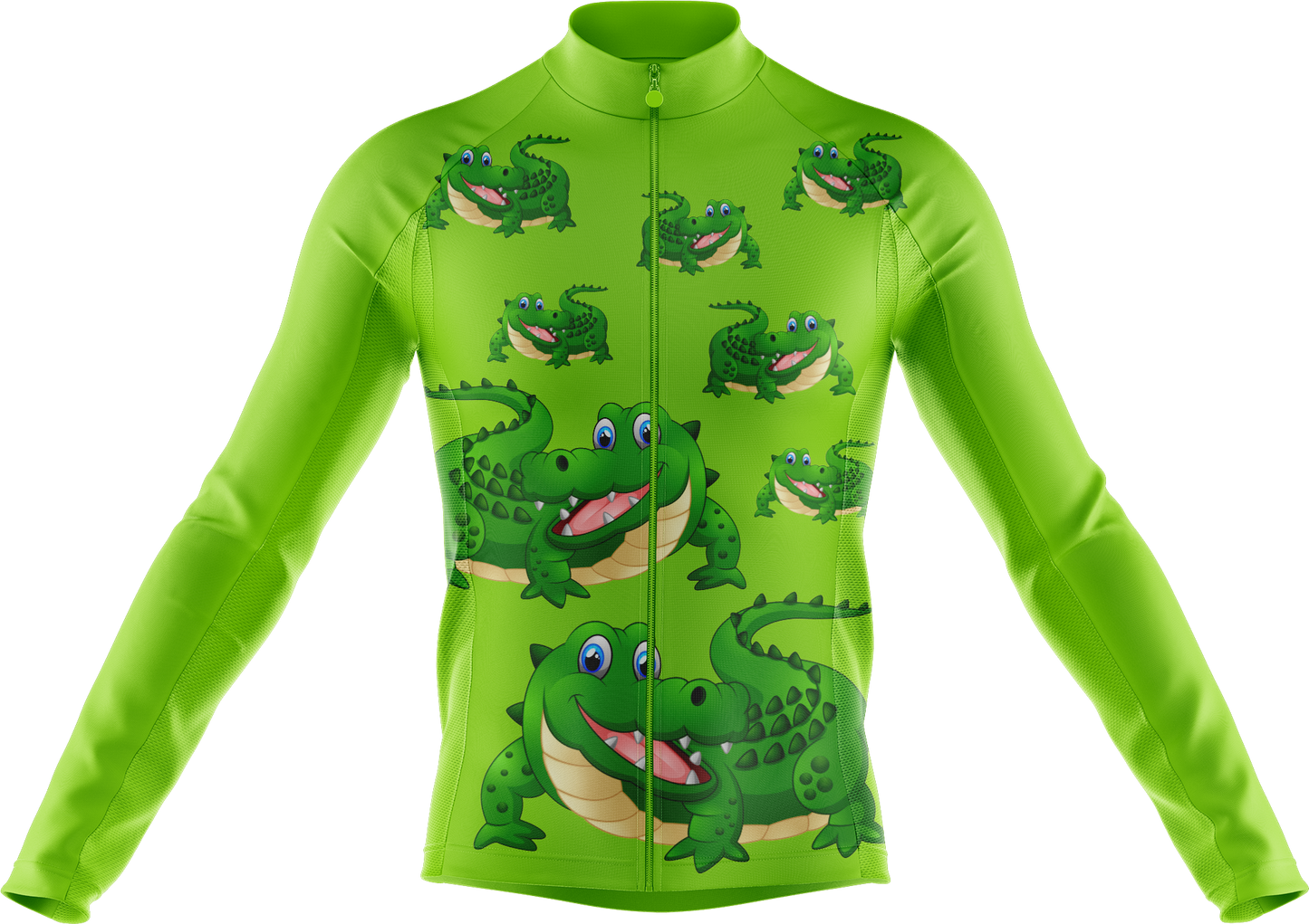 Crazy Croc Cycling Long Sleeves Shirt