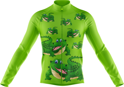 Crazy Croc Cycling Long Sleeves Shirt