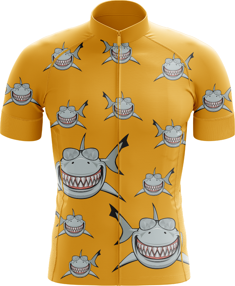 Snazzy Shark Cycling Jerseys