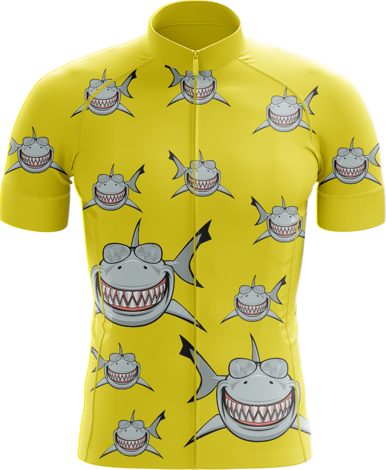 Snazzy Shark Cycling Jerseys