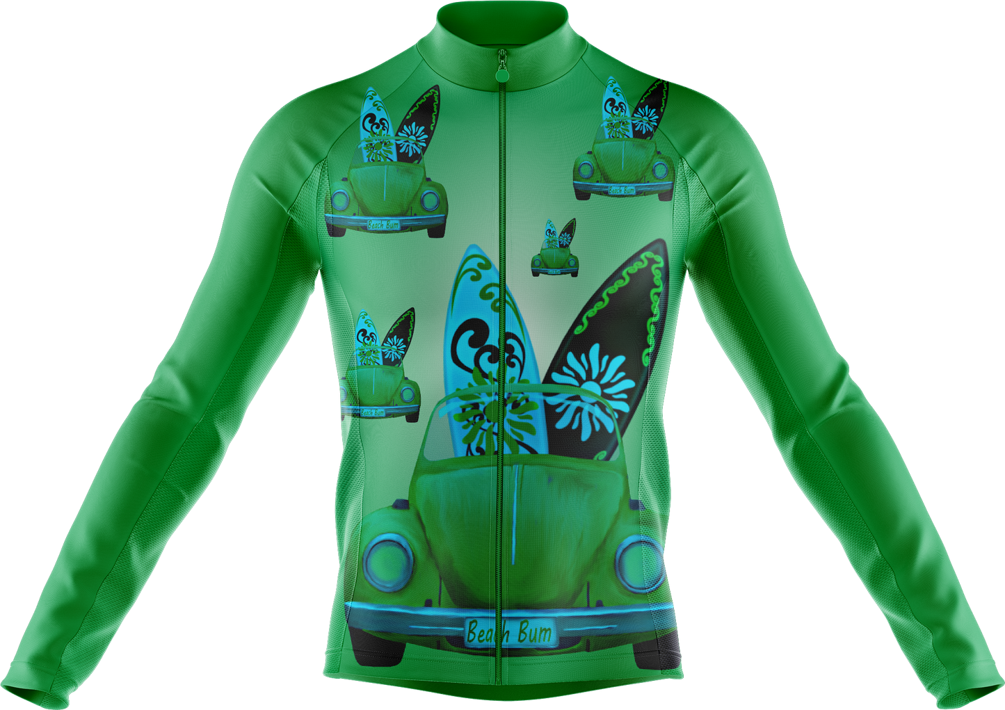 Beach Bum Cycling Long Sleeves Shirt