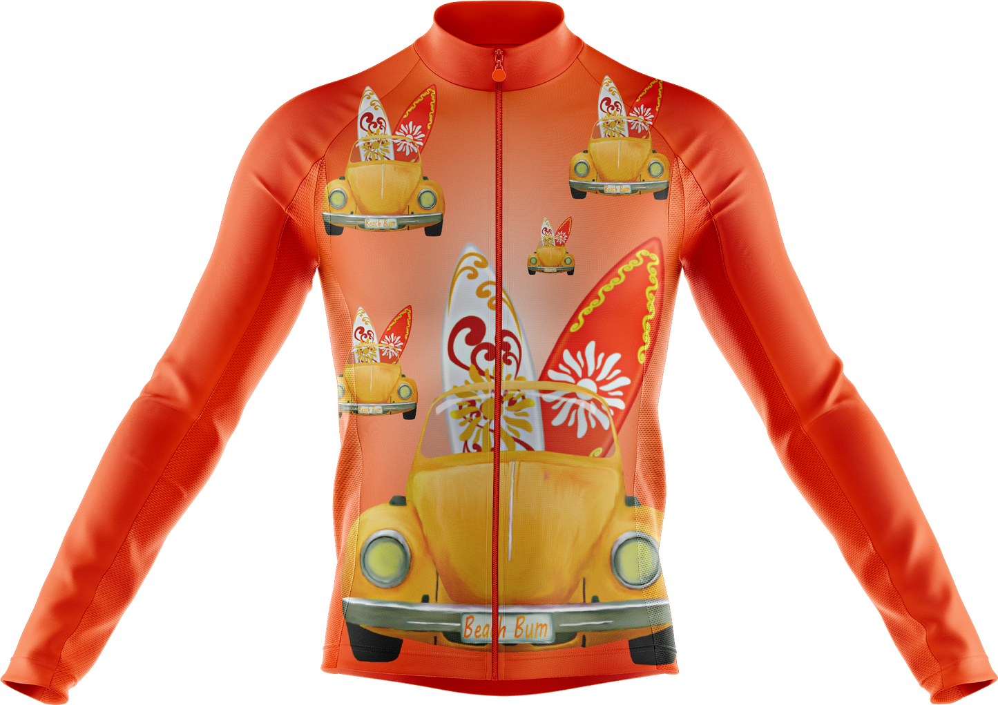 Beach Bum Cycling Long Sleeves Shirt