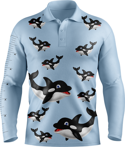 Orca Whale Fishing Shirts
