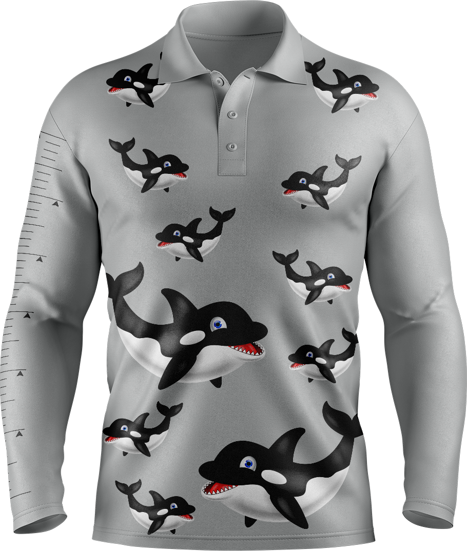 Orca Whale Fishing Shirts