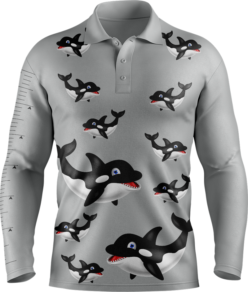 Orca Whale Fishing Shirts