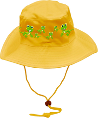 Indigenous Gecko Wide Brim Hat 4