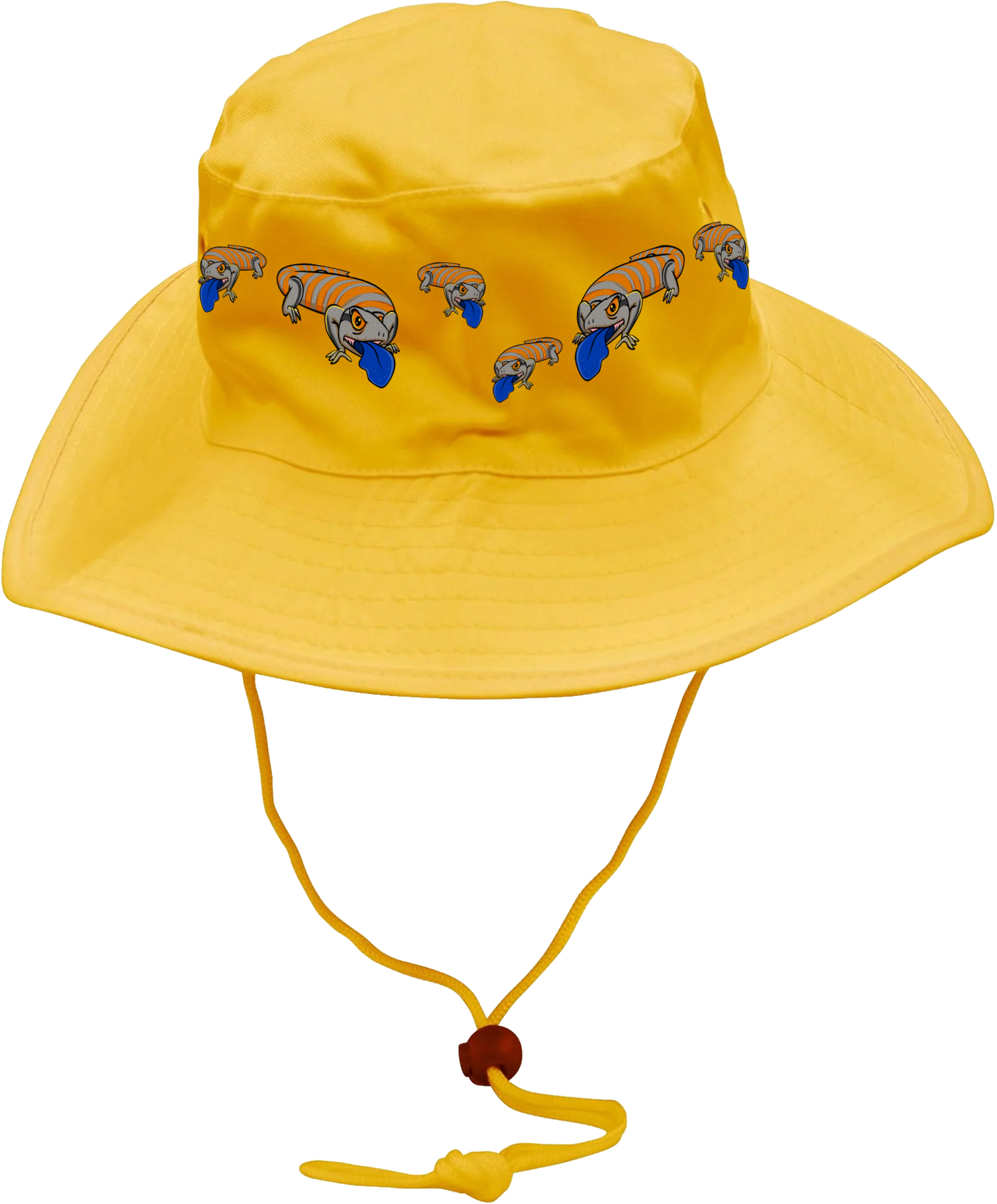Bluey Lizard Wide Brim Hat