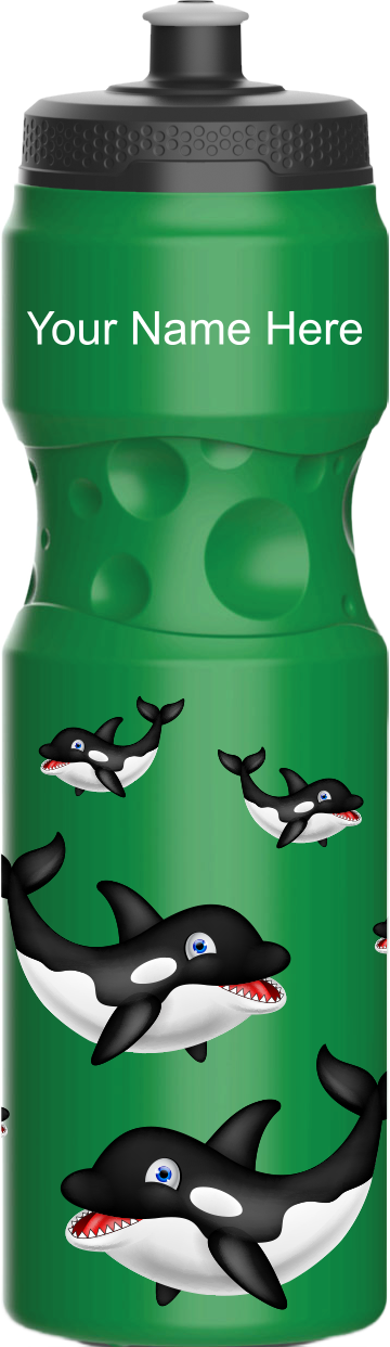 Orca Whale Water Bottle