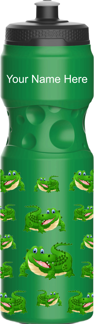 Crazy Crocodile Water Bottle