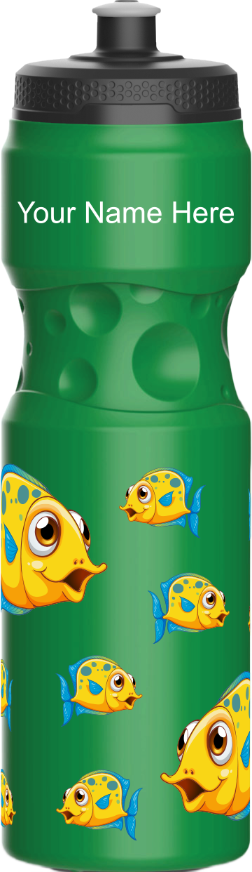 Fish Indigenous Design Water Bottles