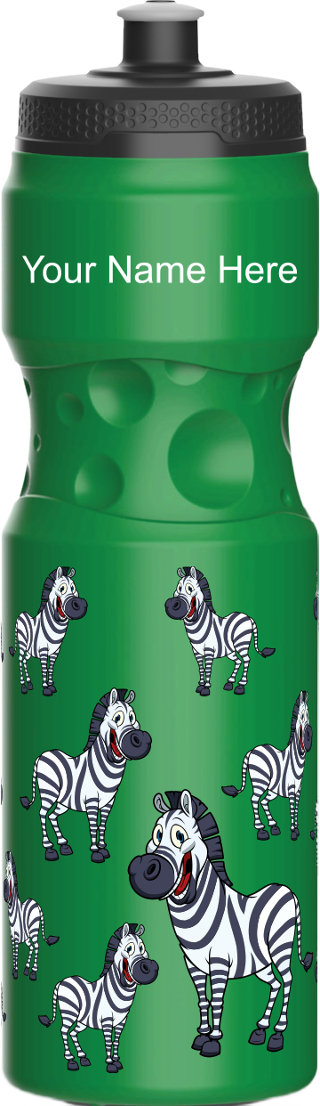 Ziva Zebra Water Bottles
