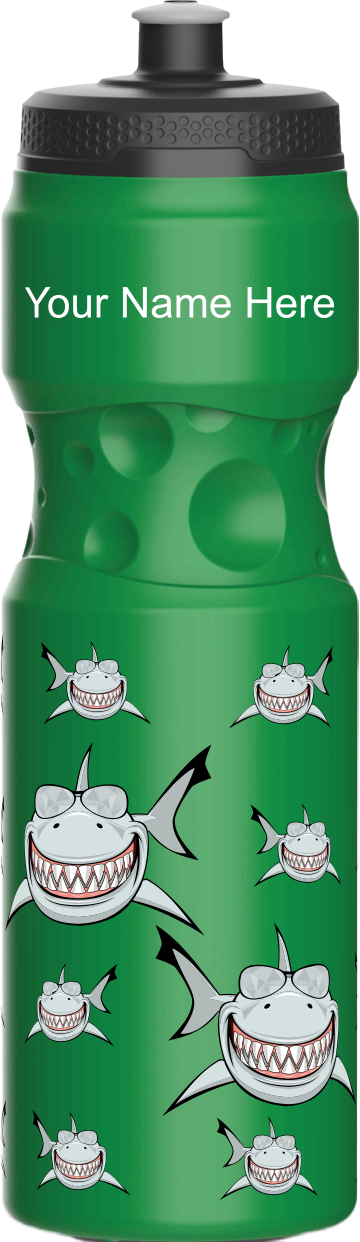 Snazzy Shark Water Bottles