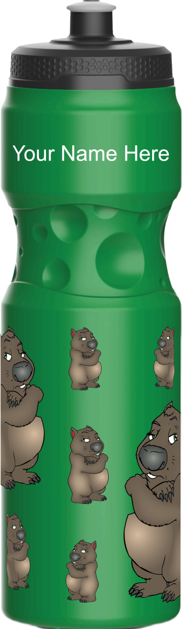 Wally Wombat Drink Water Bottles