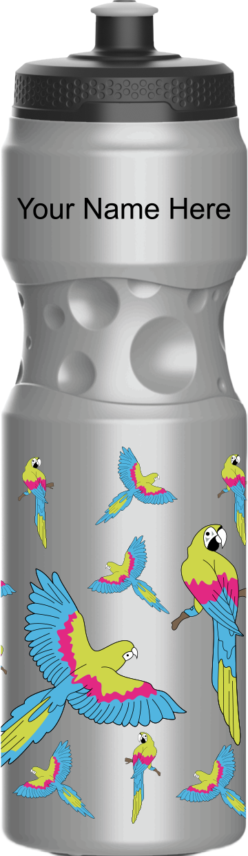 Majestic Macaw Water Bottles