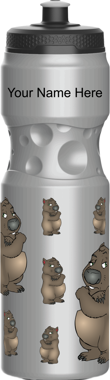 Wally Wombat Drink Water Bottles