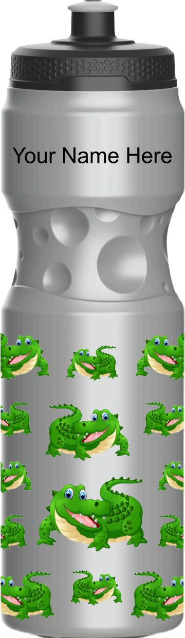 Crazy Crocodile Water Bottle