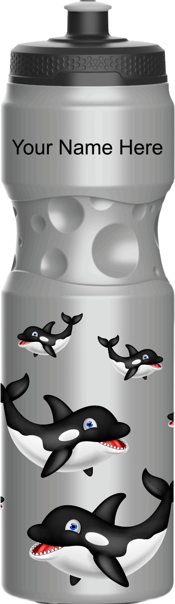 Orca Whale Water Bottle