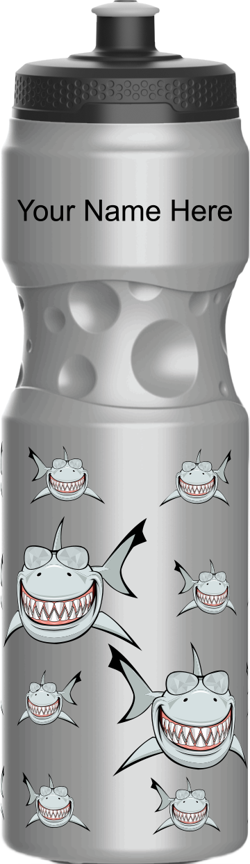 Snazzy Shark Water Bottles