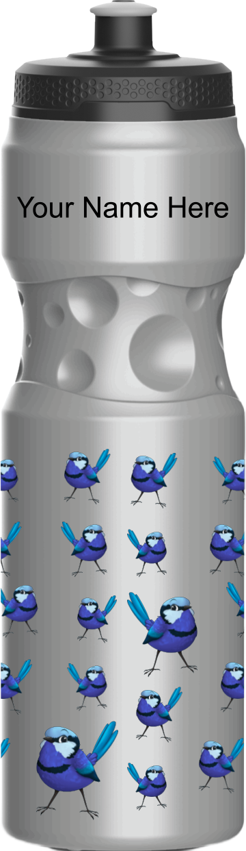 Blue Wren Water Bottle