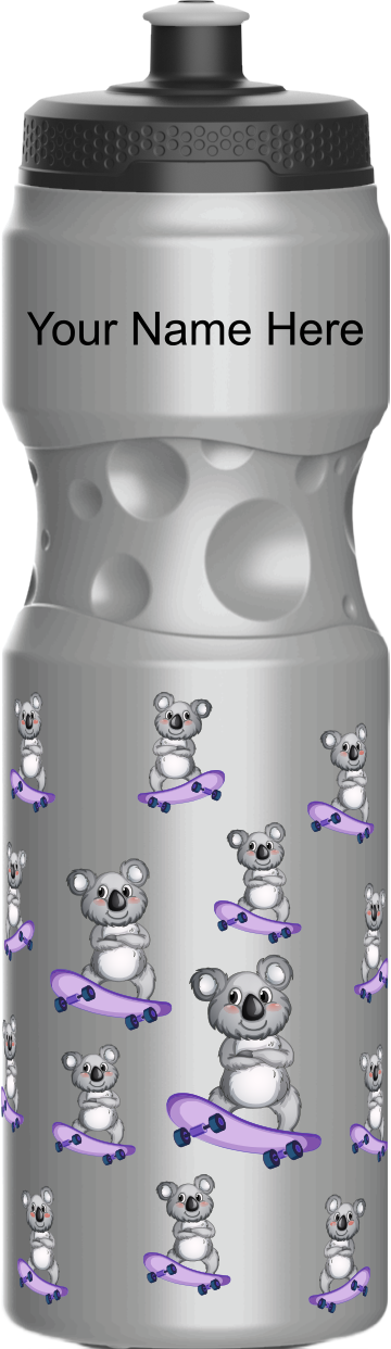 Skater Koala Water Bottles