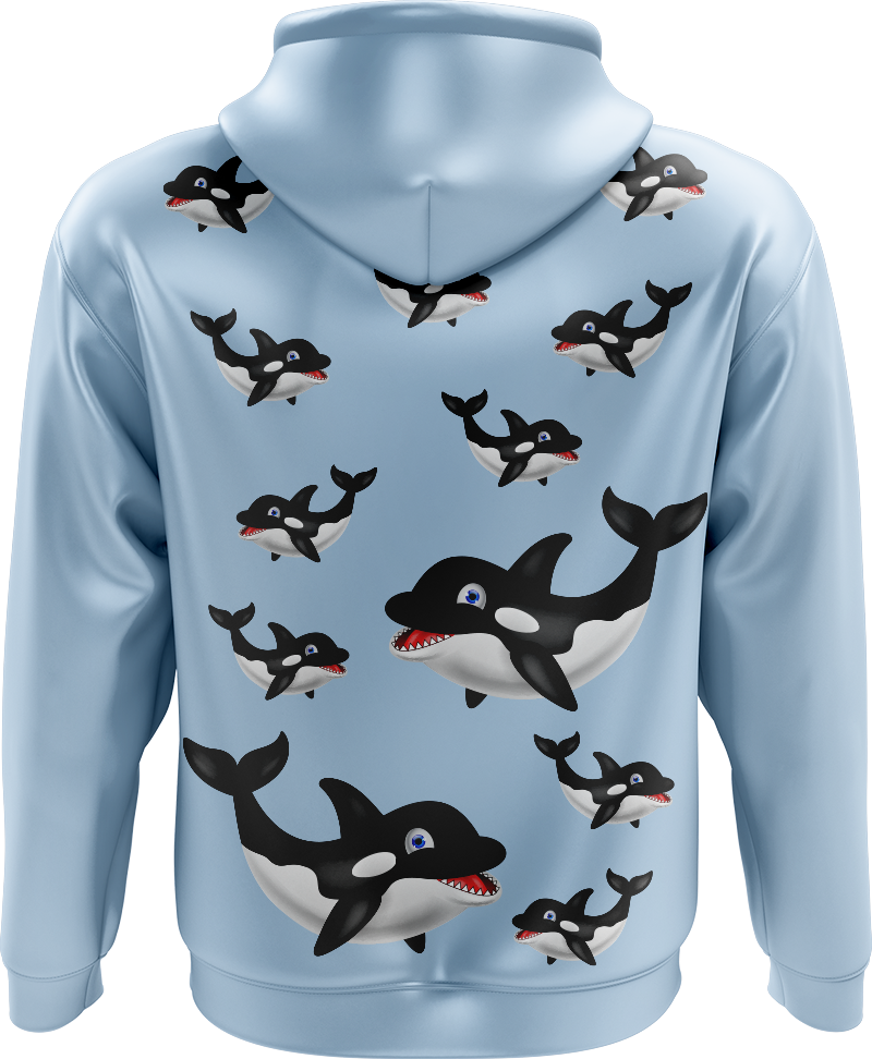 Orca Whale Hoodies