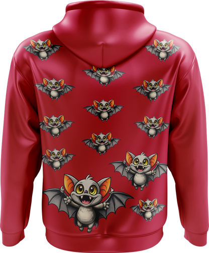 Chinchilla Bat Full Zip Hoodies Jacket