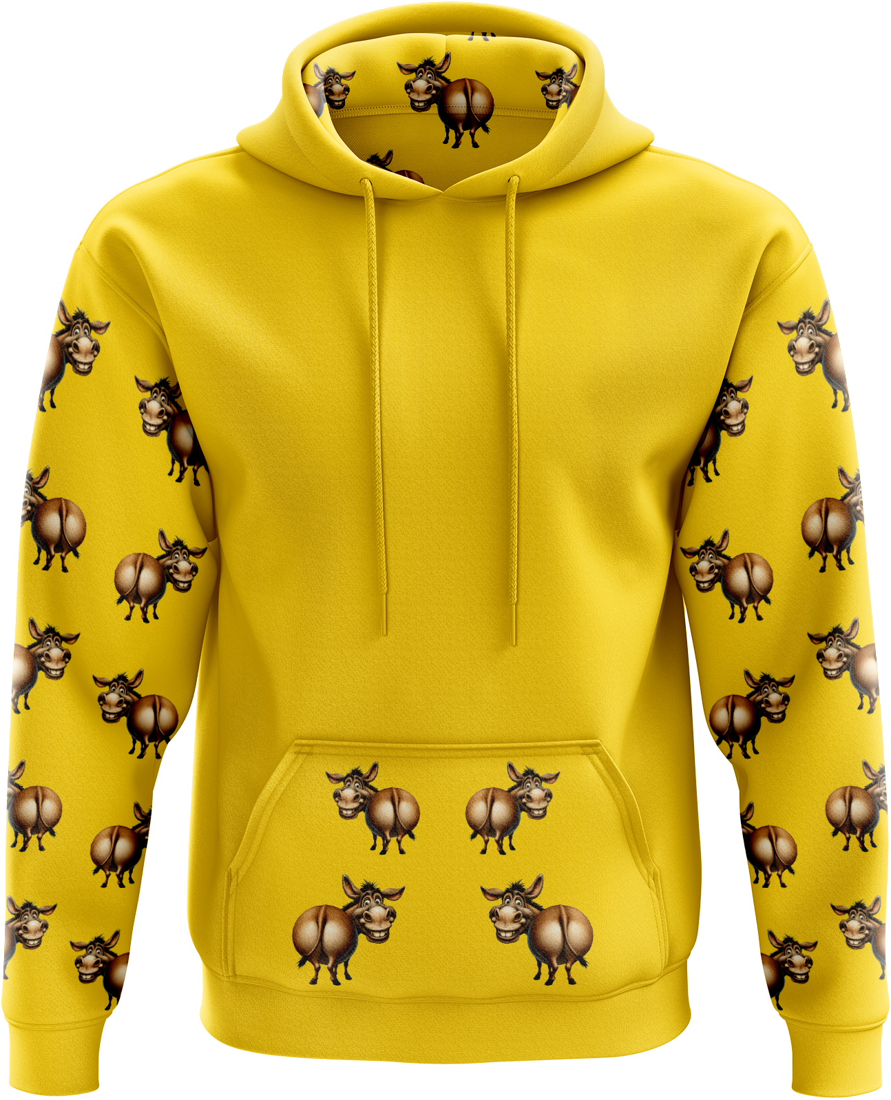 Donkey Sleeve Printed Hoodies Jacket