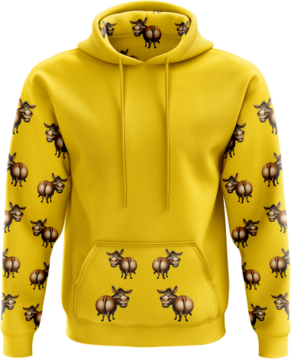 Donkey Sleeve Printed Hoodies Jacket