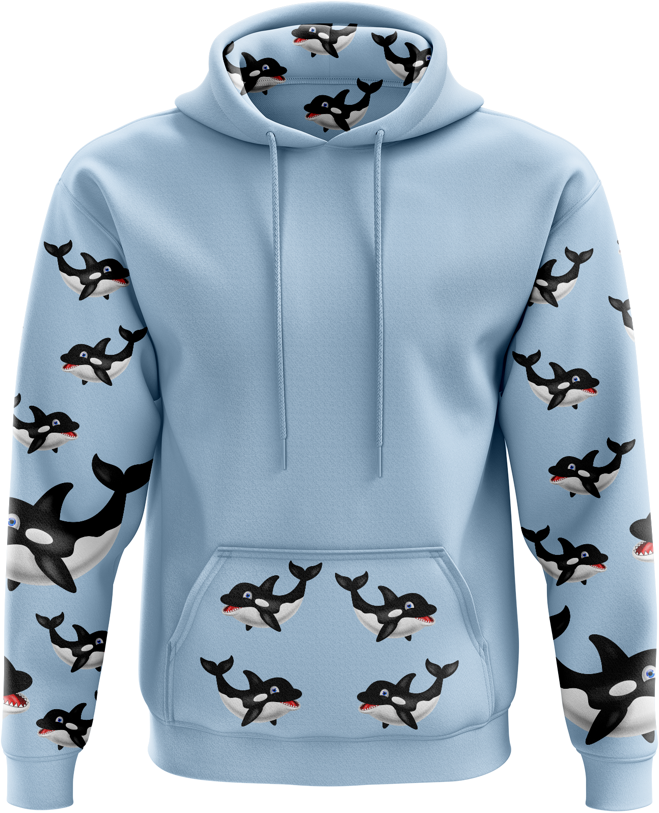 Orca Whale Hoodies