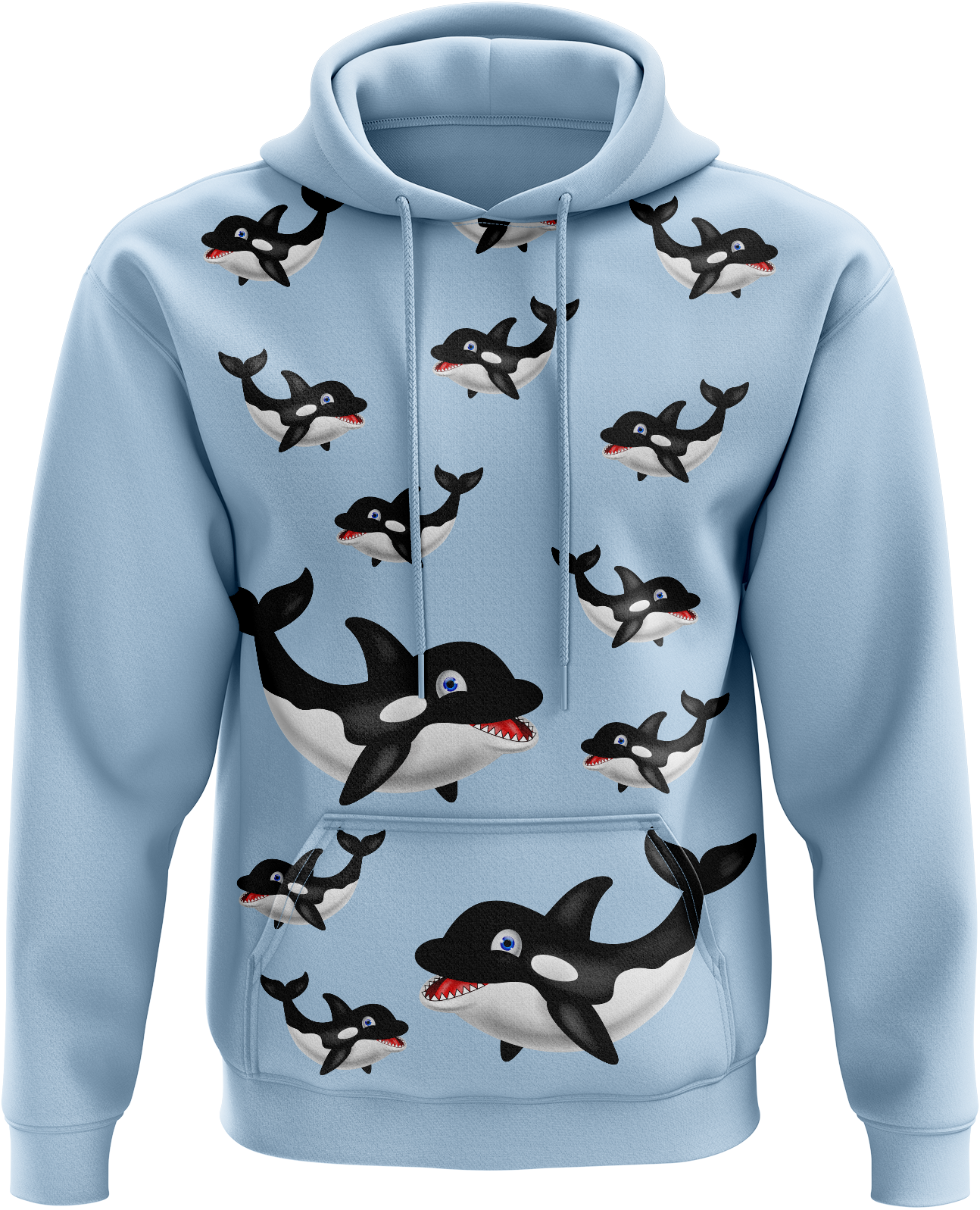 Orca Whale Hoodies