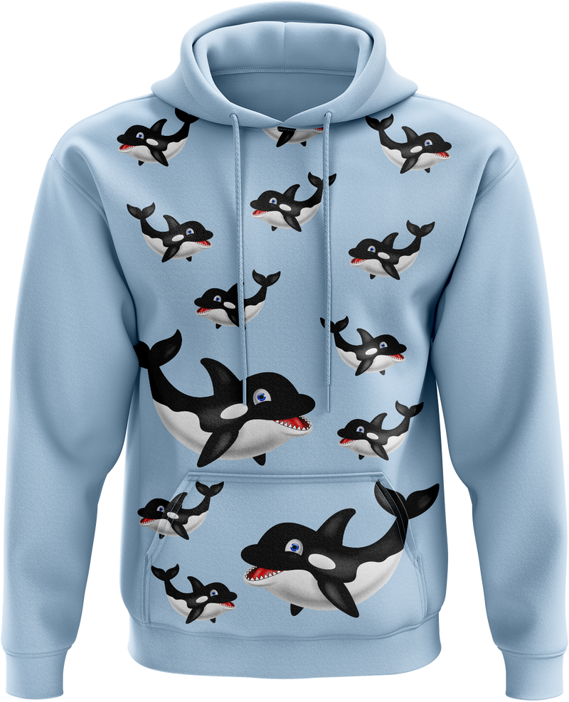 Orca Whale Hoodies