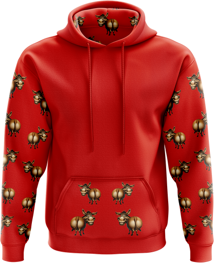 Donkey Sleeve Printed Hoodies Jacket