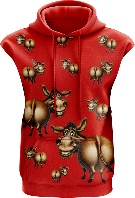 Donkey Sleeveless Full hoodies