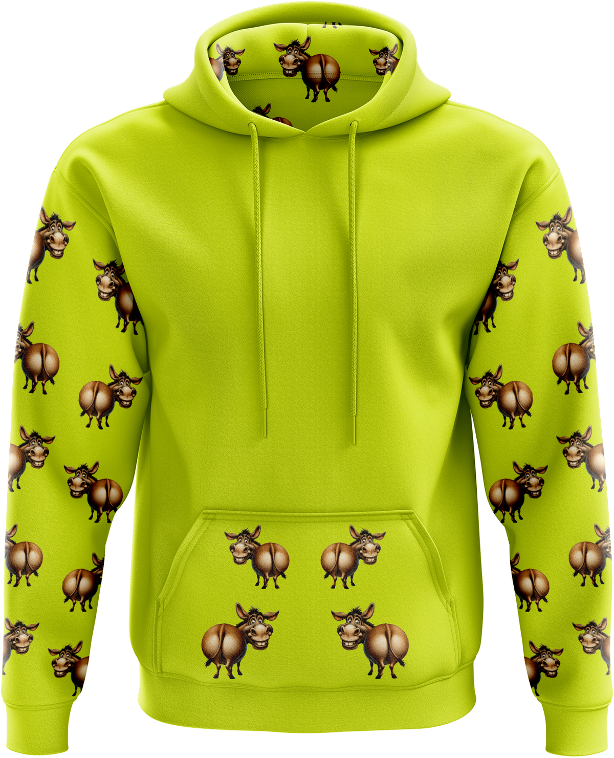 Donkey Sleeve Printed Hoodies Jacket