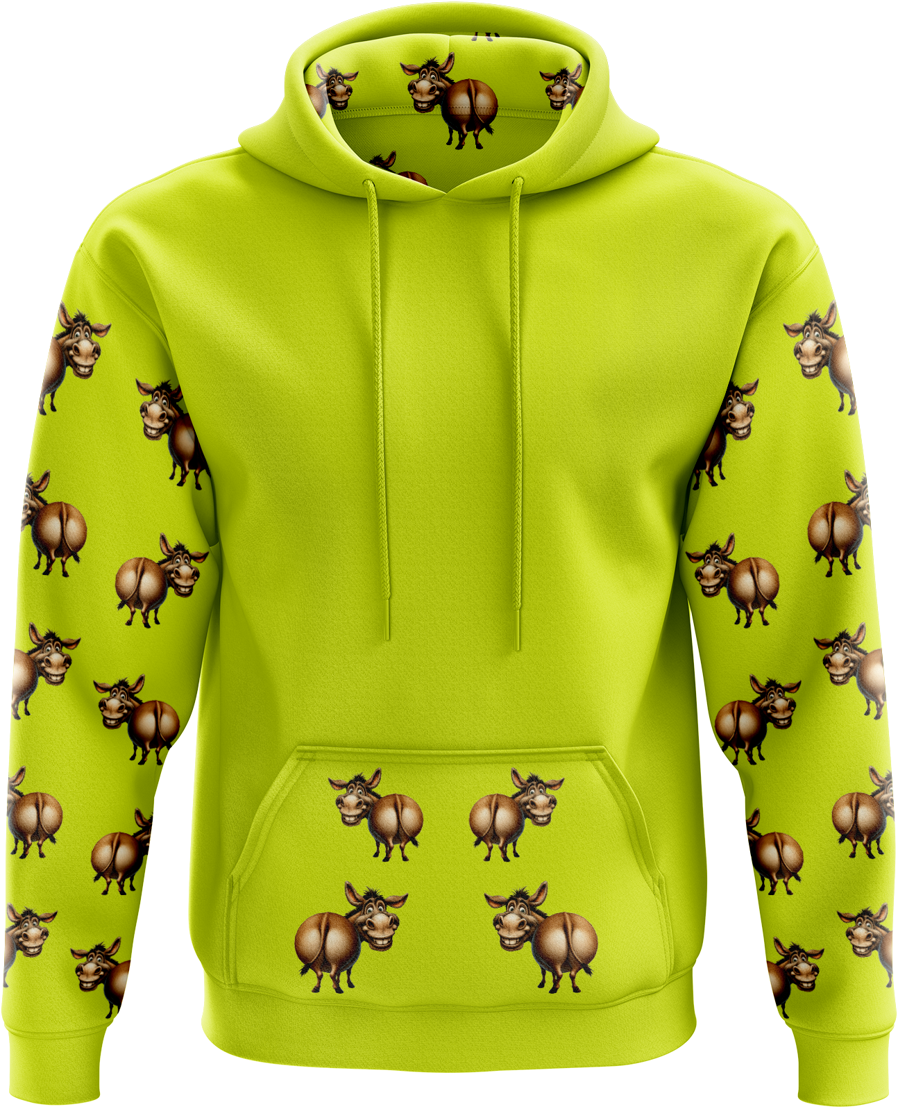Donkey Sleeve Printed Hoodies Jacket