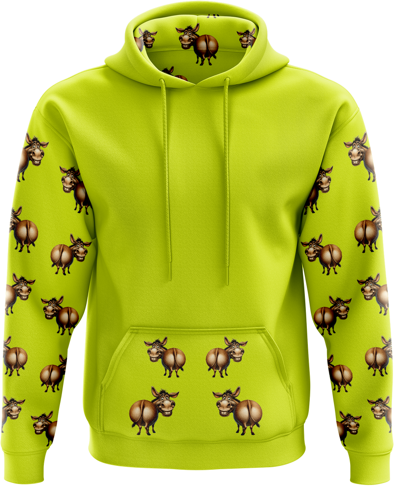 Donkey Sleeve Printed Hoodies Jacket