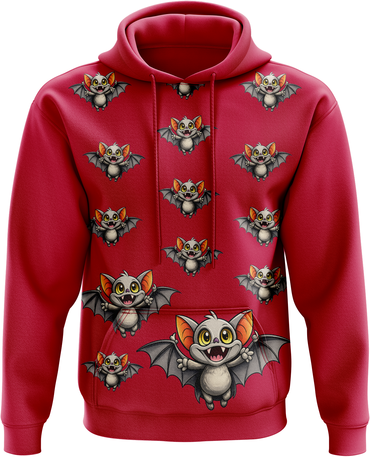 Chinchilla Bat Full Zip Hoodies Jacket