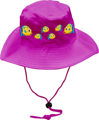 Indigenous Fish Wide Brim Hat 17