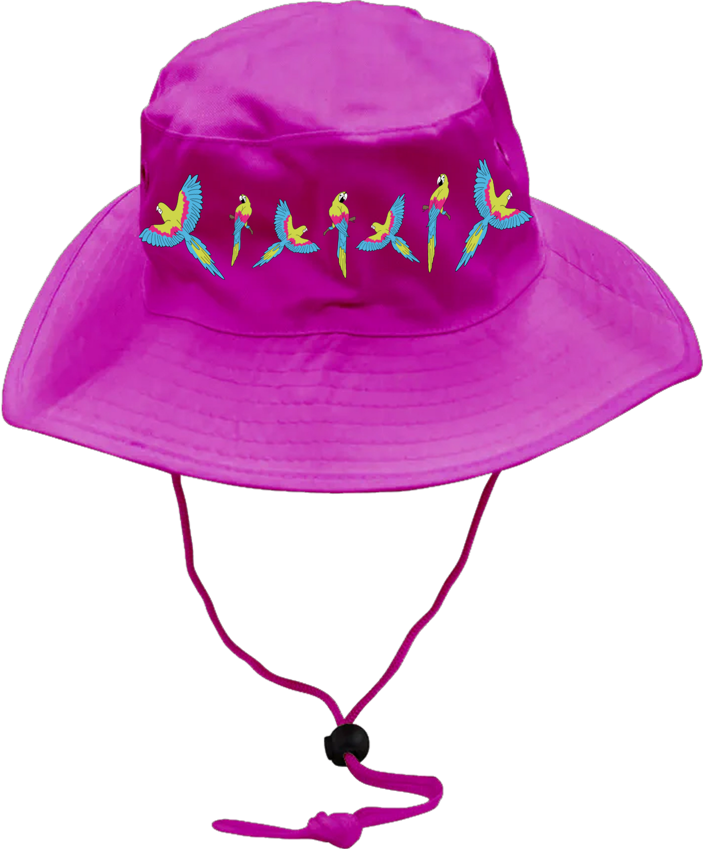 Majestic Macaw Wide Brim Hat