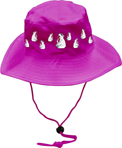 Ice Bear Wide Brim  Hat