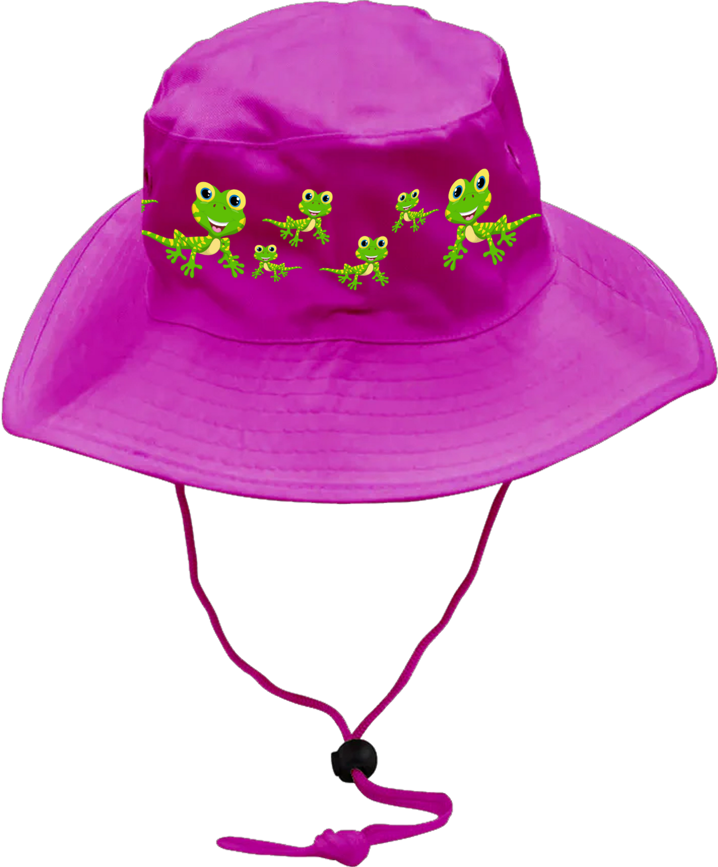 Indigenous Gecko Wide Brim Hat
