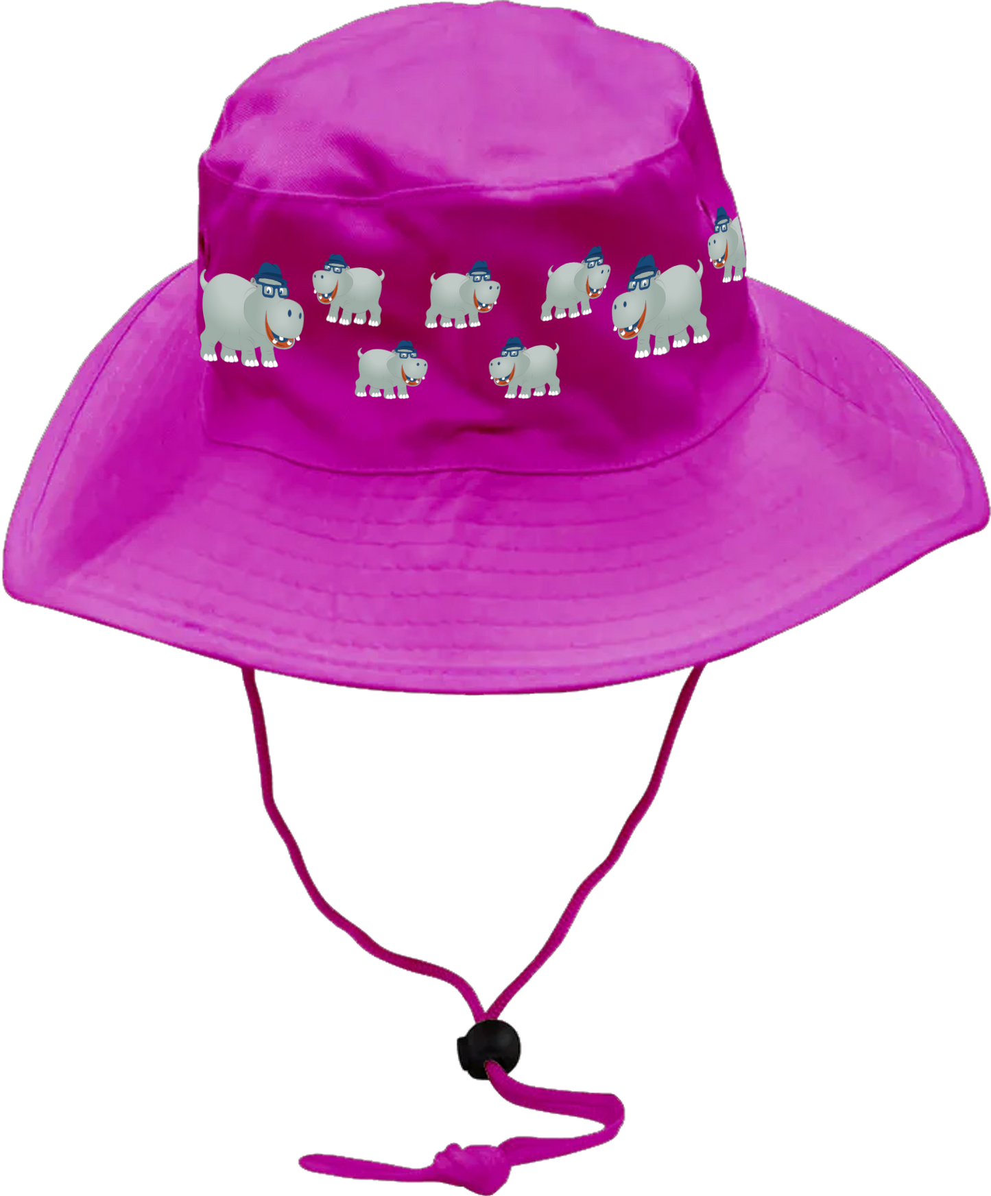 Hungry Hippo Wide Brim Hat