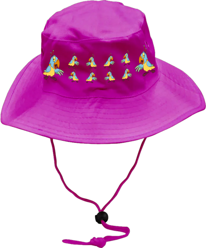 Psycho Parrot Wide Brim Hat